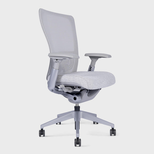 Side view of Zody Office chair in colour Relax