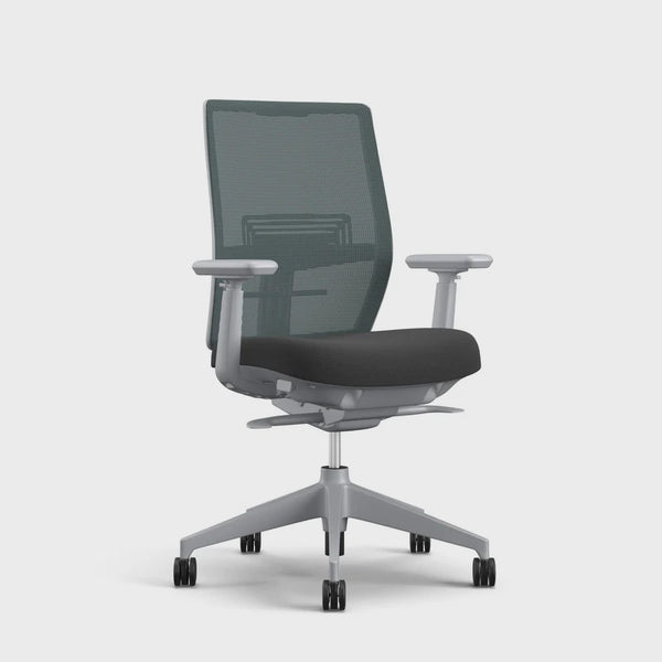 Side view of Aloha chair Grey