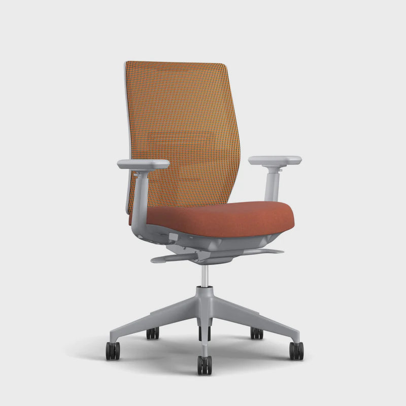 Side view of Aloha chair Orange
